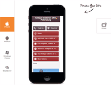 Tablet Screenshot of antiquegalleriesofstpetersburg.com